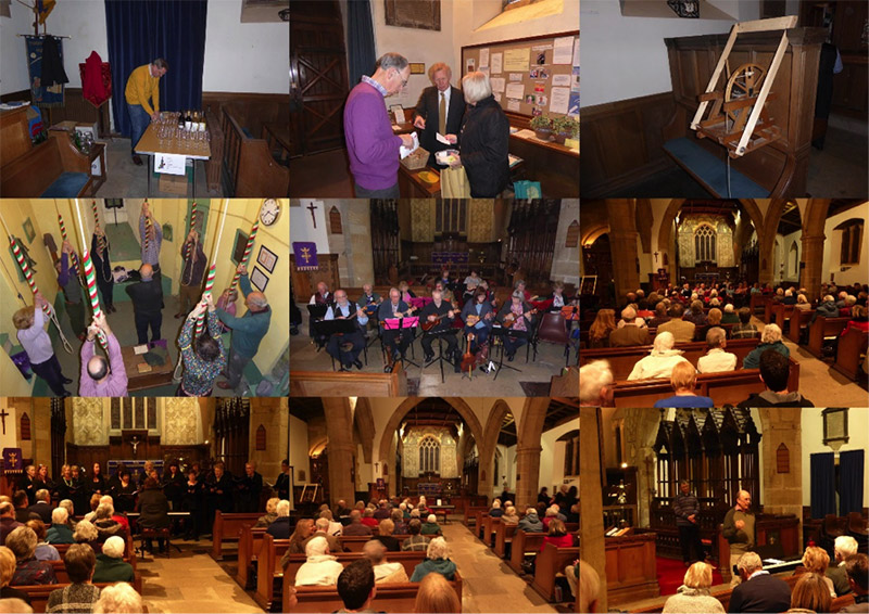 A photographic collage of the launch event.